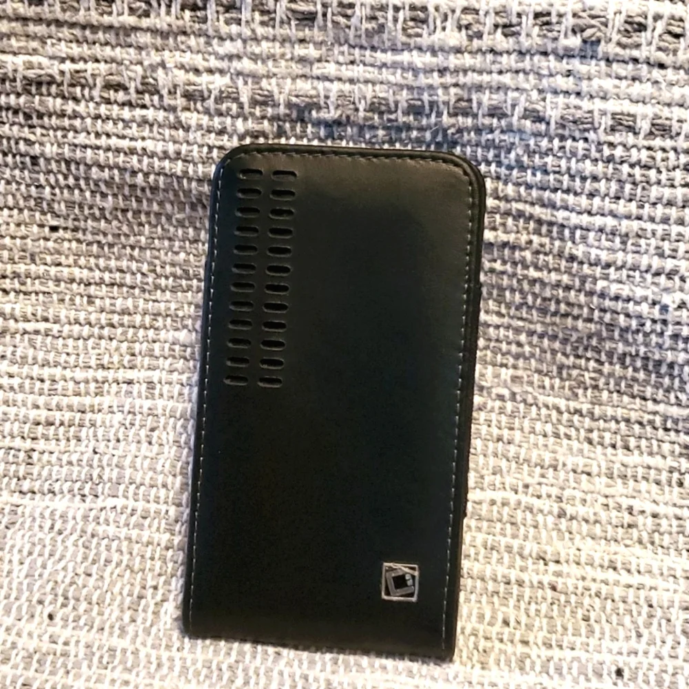 NEW Black Leather Cellphone Holster with Rotating Clip by 